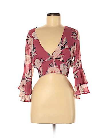 Charlotte Russe 3/4 Sleeve Blouse (view 1)