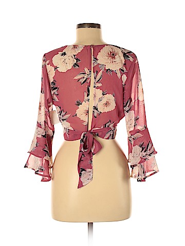 Charlotte Russe 3/4 Sleeve Blouse (view 2)