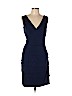 Laundry by Shelli Segal Blue Casual Dress Size 10 - photo 1