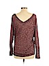 Full Tilt Burgundy Long Sleeve Top Size L - photo 2
