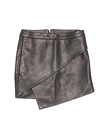 Michelle Mason Leather Skirt (view 1)