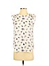 Ann Taylor LOFT 100% Polyester White Short Sleeve Blouse Size XS (petite) - photo 1