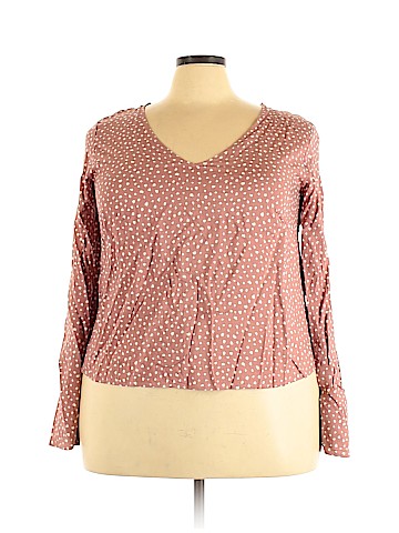 Forever 21 Plus Long Sleeve Blouse (view 1)