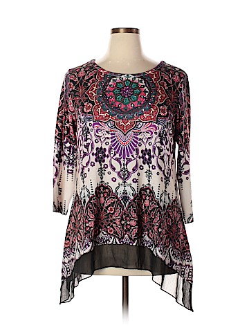 Simply Emma 3/4 Sleeve Top (view 1)