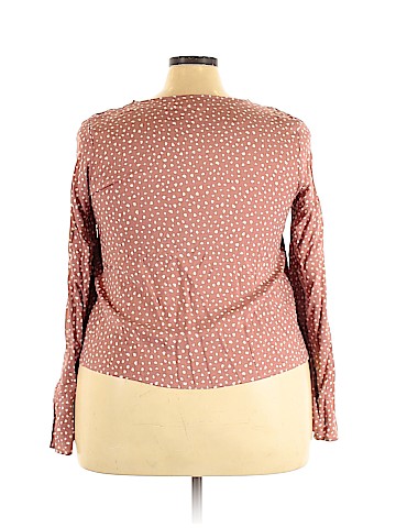 Forever 21 Plus Long Sleeve Blouse (view 2)