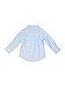 Old Navy 100% Cotton Blue Long Sleeve Button-Down Shirt Size 3T - photo 2