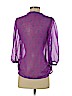Patrons of Peace 100% Polyester Purple Long Sleeve Blouse Size S - photo 2