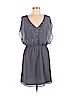 Victoria's Secret 100% Polyester Gray Cocktail Dress Size M - photo 1