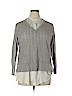Simply Vera Vera Wang Gray Pullover Sweater Size XL - photo 1