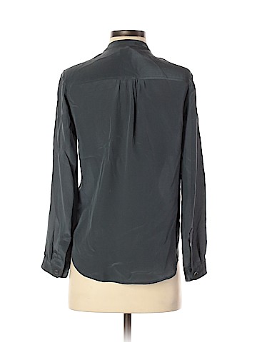 Banana Republic Long Sleeve Silk Top (view 2)