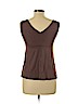 Boden Brown Sleeveless Top Size 10 - photo 2