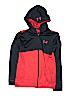 Under Armour 100% Polyester Red Zip Up Hoodie Size L (youth) - photo 1