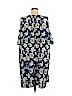 Joe Fresh 100% Polyester Blue Casual Dress Size 3X - photo 2