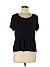 Aerie Black Short Sleeve Top Size M - photo 1