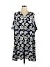Joe Fresh 100% Polyester Blue Casual Dress Size 3X - photo 1