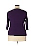 DressBarn Purple Pullover Sweater Size 1X - photo 2