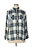 Westport 1962 100% Rayon Blue Long Sleeve Button-Down Shirt Size 1X - photo 1