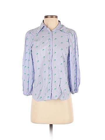 Zara Long Sleeve Button-Down Shirt (view 1)