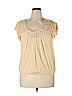 rue21 Yellow Short Sleeve Top Size XL - photo 1