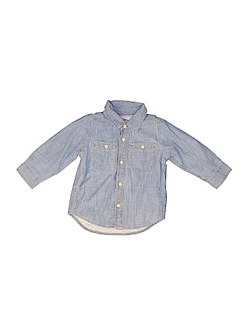 Baby Gap Long Sleeve Button-Down Shirt (view 1)