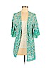 Chico's Design 100% Polyester Green Cardigan Size Med Petite (1) - photo 1