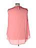 Torrid 100% Polyester Pink Short Sleeve Blouse Size 3X Plus (3) - photo 2