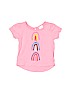 Hanna Andersson 100% Cotton Pink Short Sleeve T-Shirt Size 70 cm / US 6-9 MO - photo 1