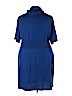 Avenue 100% Acrylic Blue Casual Dress Size 26 - 28 Plus - photo 2