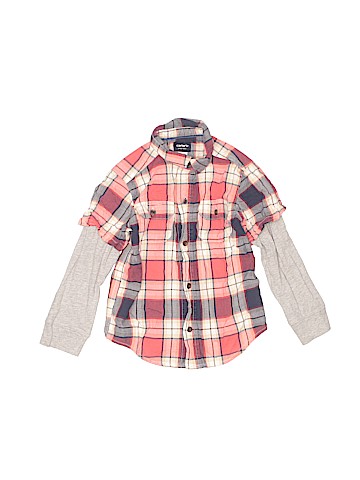 Carter's Long Sleeve Button-Down Shirt (view 1)