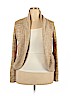 Faded Glory 100% Acrylic Tan Cardigan Size XXL - photo 1