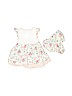 Ralph Lauren 100% Cotton Floral White Dress 3-6 MO / 6 MO - photo 2