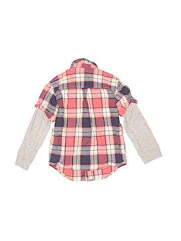 Carter's Long Sleeve Button-Down Shirt (view 2)