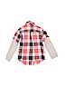 Carter's 100% Cotton Plaid Red Long Sleeve Button-Down Shirt Size 3T - photo 2