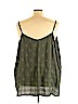 Torrid 100% Rayon Green Sleeveless Blouse Size 6 - photo 2