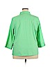 Studio Works Green Long Sleeve Button-Down Shirt Size 2X - photo 2