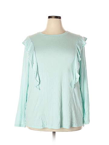 Lane Bryant Long Sleeve Top (view 1)