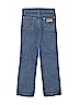 Wrangler Jeans Co 100% Cotton Solid Blue Jeans Size 7 - photo 2
