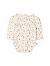 Janie and Jack 100% Cotton White Long Sleeve Onesie Size 0-3 mo - photo 2