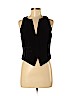 BCBGMAXAZRIA Black Tuxedo Vest Size 6 - photo 1