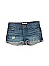 J Brand 100% Cotton Blue Denim Shorts Size 26 waist - photo 1