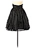 Betsey Johnson 100% Polyester Black Casual Skirt Size 0 - photo 2