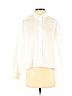 Kendall & Kylie 100% Cotton White Long Sleeve Blouse Size XS - photo 1