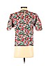 Zara 100% Cotton Red Short Sleeve Blouse Size XS - photo 2