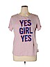 Old Navy 100% Cotton Pink Short Sleeve T-Shirt Size XL - photo 1