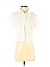 Unbranded White Short Sleeve Blouse Size S - photo 1