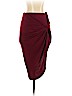 Charlotte Russe Burgundy Casual Skirt Size S - photo 1