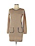 Club Monaco 100% Wool Tan Casual Dress Size S - photo 1