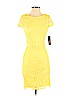 Lulu's 100% Polyester Yellow Cocktail Dress Size S - photo 1