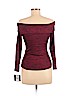 Iz Byer Red Long Sleeve Top Size M - photo 2