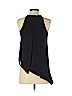 H&M 100% Polyester Black Sleeveless Blouse Size 4 - photo 2
